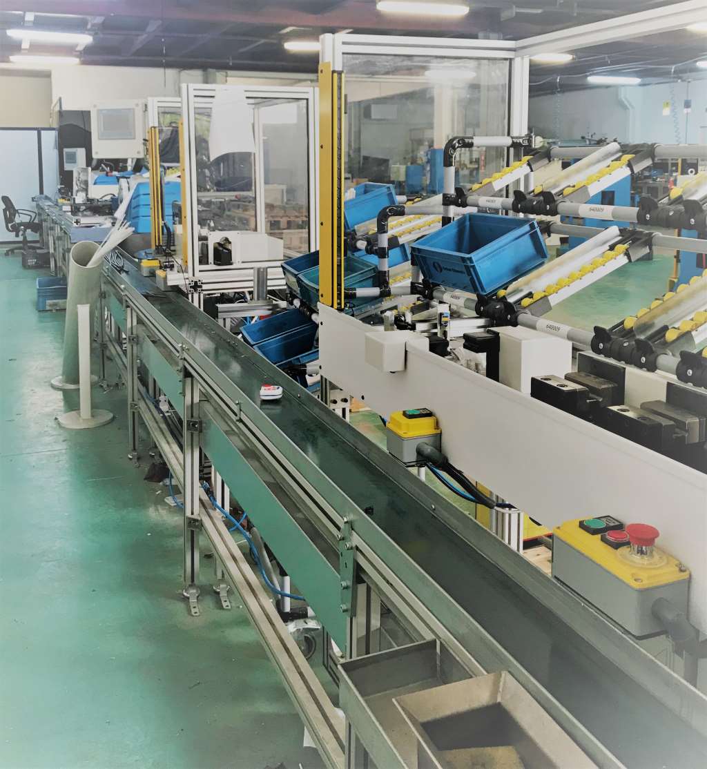 Parking Brake Cable Assembly Line