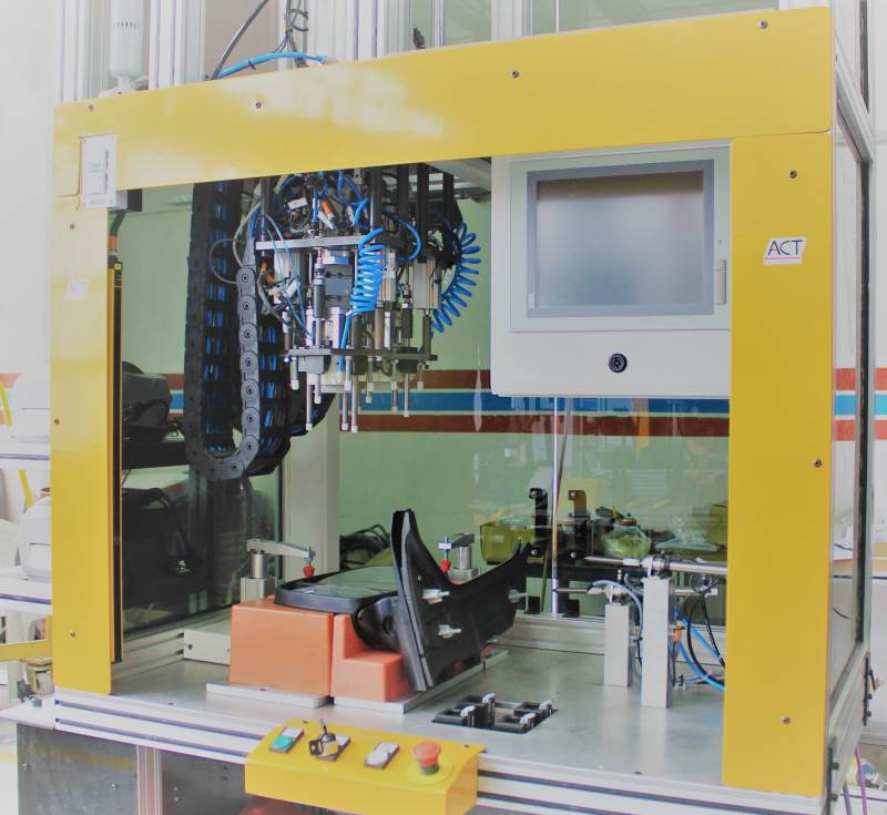 Side Mirror Assembly Line